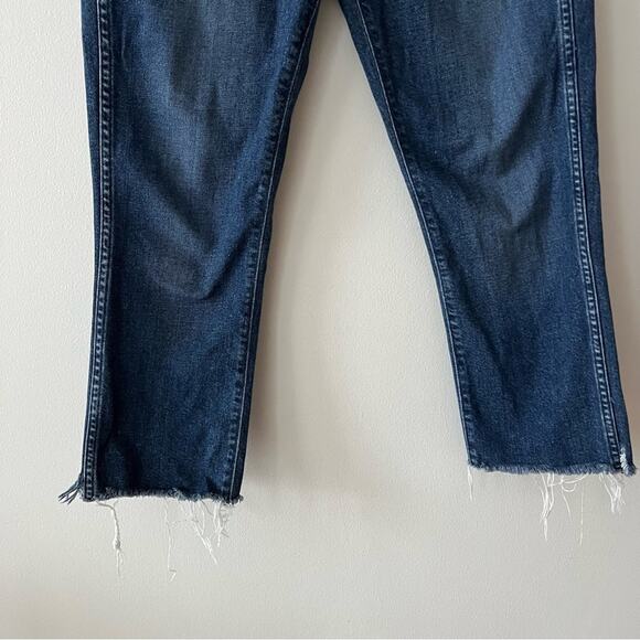 3x1 NYC Frayed Edge Shelter Slim Jeans in Tin Coo - Picture 5 of 10